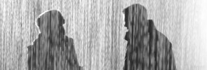 People in Rain